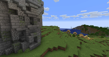 Roguelike dungeon entrance in Minecraft